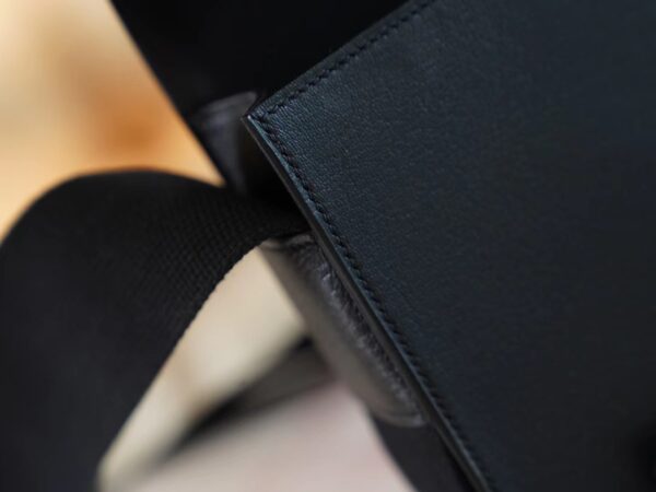 47b8130ea066580 USA Los Angeles Hermes Geta 20CM Chevre Mysore 89 Noir Gold Hardware