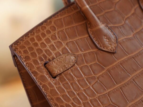 481119b9bae2fc8 Canada Toronto Hermes Birkin Sellier 20CM 37 Gold Matte Alligator Gold Hardware