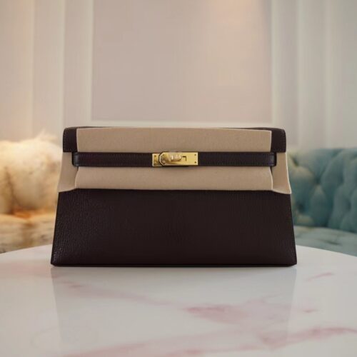 Canada Toronto Hermes Kelly Elan Chevre 0G Rouge Sellier Gold Hardware
