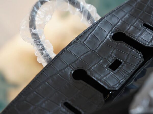 499b373c8337b56 God Factory Bags Factory Hermes CK89 Nior Hcp Niloticus Crocodile Birkin25CM Silver Hardware