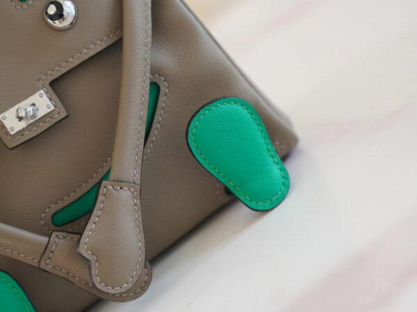 4fc2deaf0a07c75 Hand Stitch God Factory Bags Hermes Factory Kelly Doll16CM Two Colors Swift Leather