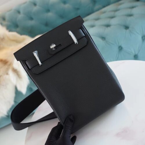 God Factory Bags Factory Hermes Hac A Dos Backpack 89 Nior Togo Leather Silver Hardware
