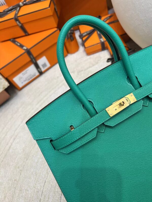504278db9674058 Hermes Shop Birkin Sellier 25CM Epsom o6 Vert Jade Gold Hardware