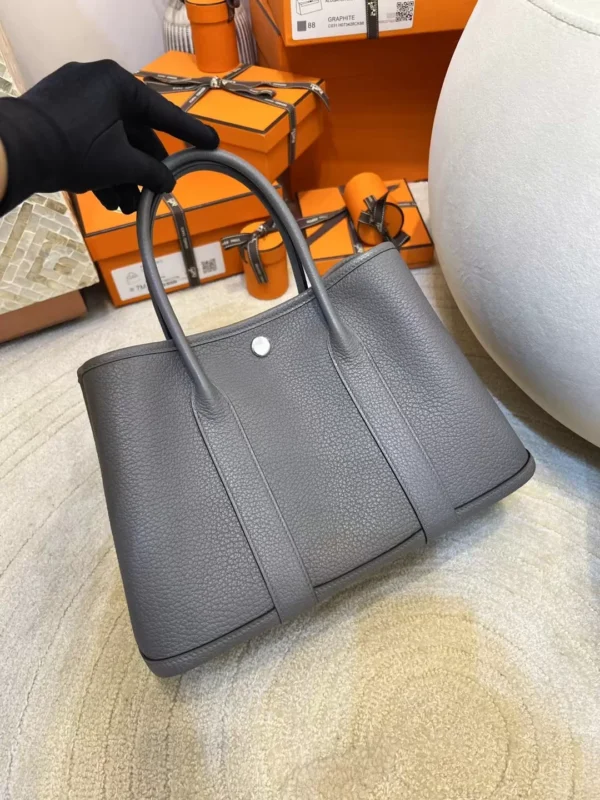5146ec6a87a95ff-jpg Hermes Garden Party 30CM 8F Etain Negonda Silver Hardware