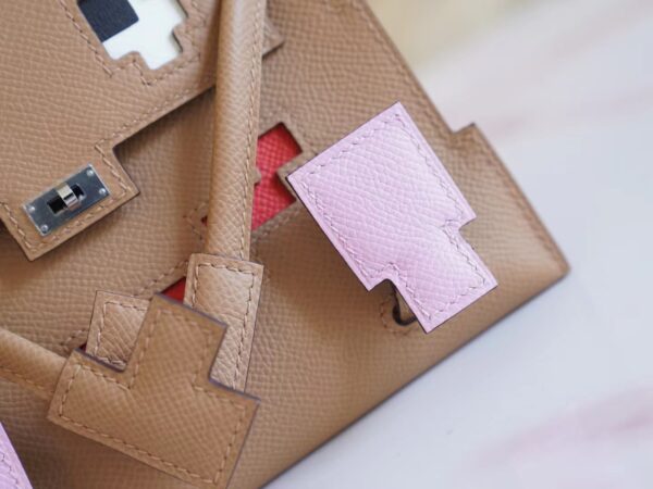 52cbc6d7cf7e99a Discount God Factory Bags Hermes Kelly Doll Picto 0M Chai Epsom Leather Silver Hardware
