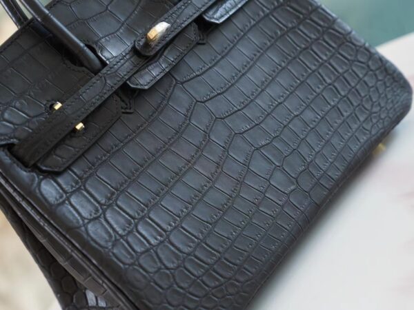 58168e3132bb08c Wholesale God Factory Bags Hermes Birkin25CM CK89 Nior Hcp Niloticus Crocodile Gold Hardware