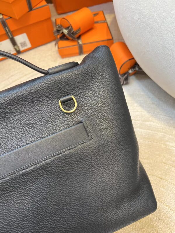 58c79af5770708a Canada Ottawa Hermes Kelly 2424 29CM Togo 89 Noir Gold Hardware
