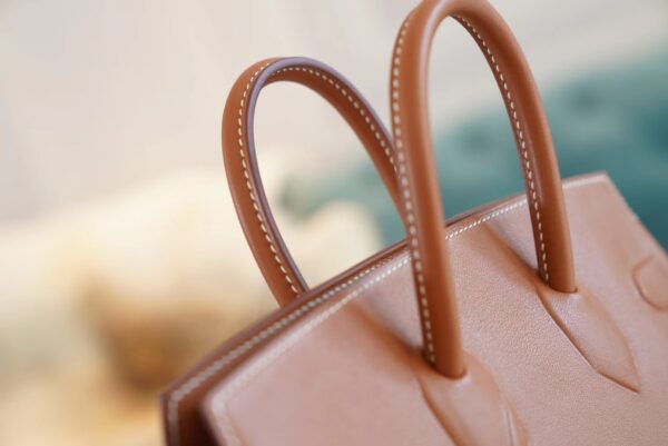 59e000d6371dbfb Fashion God Factory Bags Factory Hermes Birkin25CM Shadow CK37 Gold Swift Leather