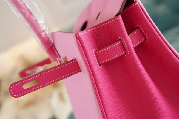 5b34b74ea8d8d6e God Factory Bags Hermes 1Q Rose Confetti/E5 Rose Tyrien Epsom Leather Birkin30CM