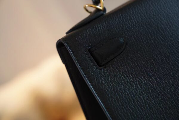 5cc95c9160e0095 God Factory Bags Hermes Chevre Leather Kelly 28CM CK89 Nior Gold Hardware