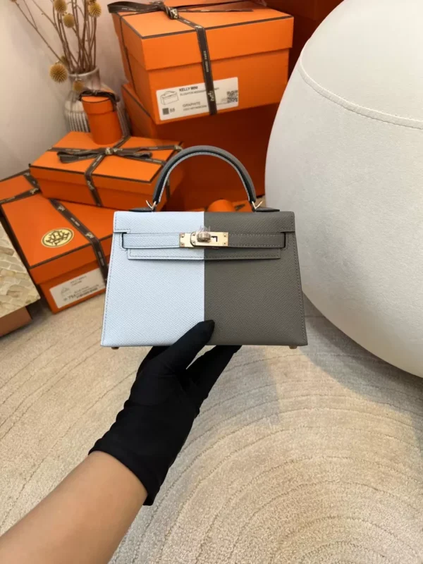 5f50a8a8d339e0a-jpg-1 USA Washington Hermes Epsom Mini Kelly 19CM 0L Gris Meyer/ T0 Blue Brume Gold Hardware