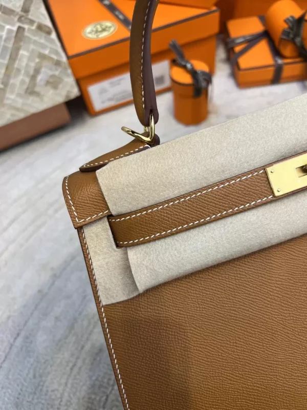 629509e4ba95389-jpg UK London Hermes 37 Gold Epsom Kelly Sellier 28CM Gold Hardware