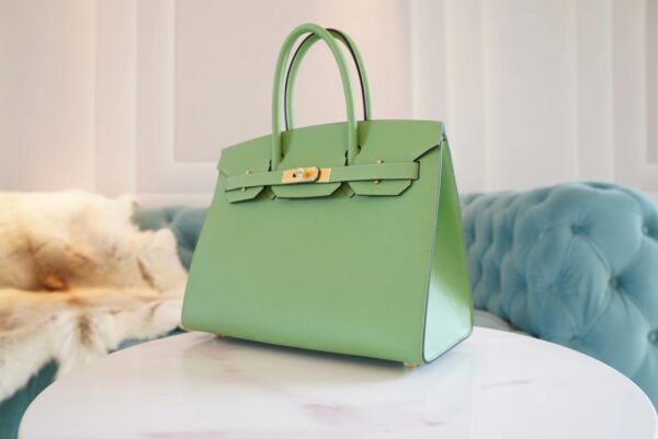 62dee93b1cd1f3c Wholesale Hermes Birkin30CM 3i Vert Criquet Epsom Leather Gold Hardware
