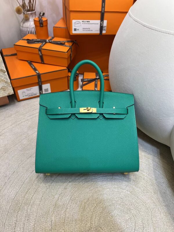635a70ad4383d37-1 Hermes Shop Birkin Sellier 25CM Epsom o6 Vert Jade Gold Hardware