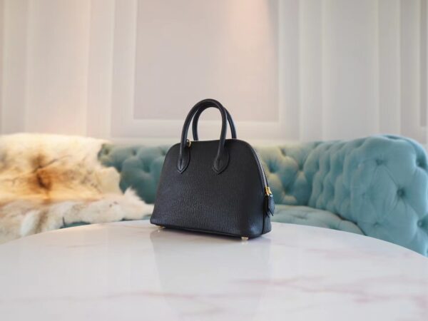 6454e905de172c3 God Factory Bags Factory Hermes Mini Bolide18CM CK89 Nior Chevre Leather Gold Hardware