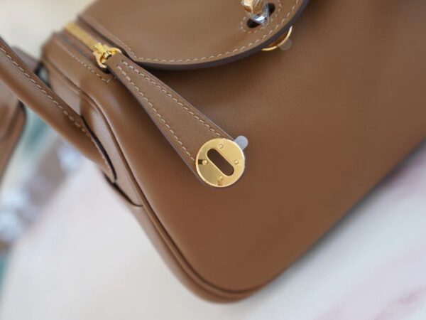 6b2859e0311c8fd Wholesale Hermes 3G Alezan & 4B Biscuit Inner Swift Leather Mini Lindy 19CM