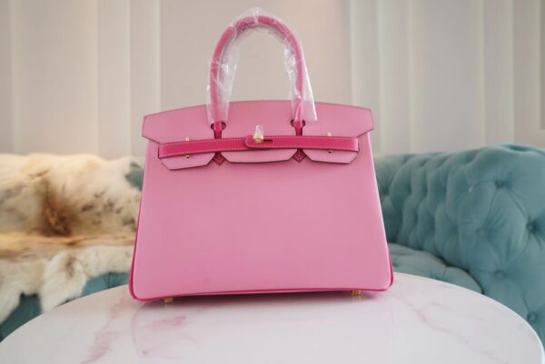 6e5a39835cd2975-1 God Factory Bags Hermes 1Q Rose Confetti/E5 Rose Tyrien Epsom Leather Birkin30CM