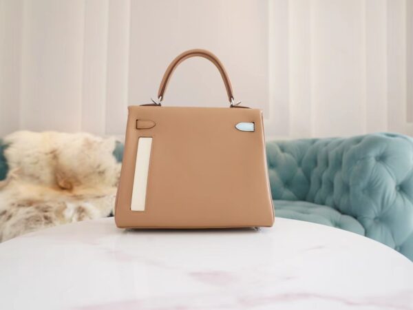 6fdb8afca5b1d79 God Factory Bags Hermes Kelly25CM Colormatic Three Colors Swift Leather Silver Hardware