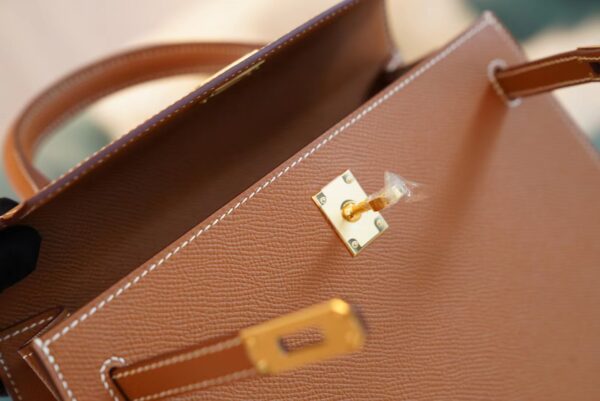 7037e5e5462e329 God Factory Bags Hermes Factory CK37 Gold Epsom Leather Kelly 25CM Gold Hardware