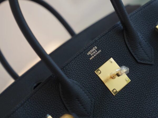 70d8689df8de68c New Arrival Hermes CK89 Nior Birkin 30CM Togo Leather Gold Hardware