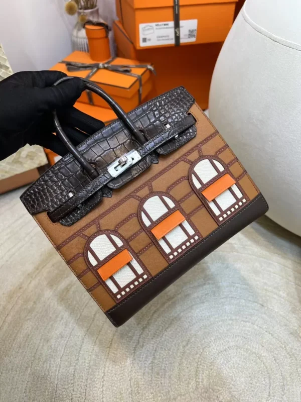 72607bfc68866dd-jpg Hermes Birkin Faubourg 20CM 37 Gold Four Leathers Silver Hardware