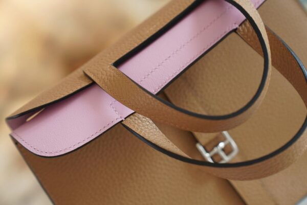 72e90acc0365117 Wholesale Hermes 0M Chai/ X9 Mauve Sylyestre Halzan 25CM Silver Hardware
