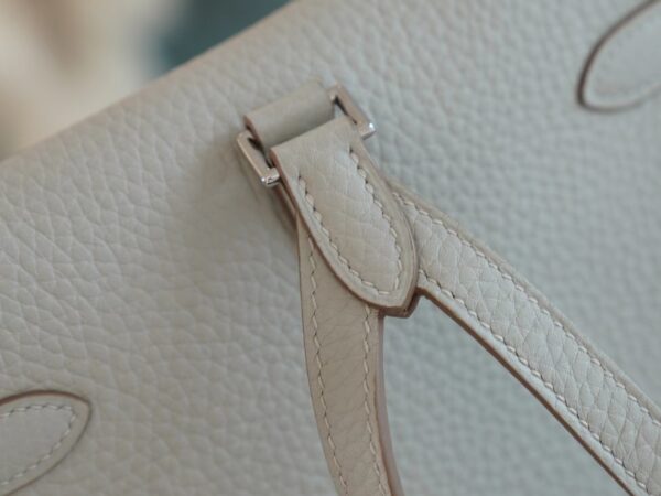 73c6e1acb0d52a6 Hong Kong Hermes Kelly Ado 22cm Clemence 80 Gris Pearl Silver Hardware