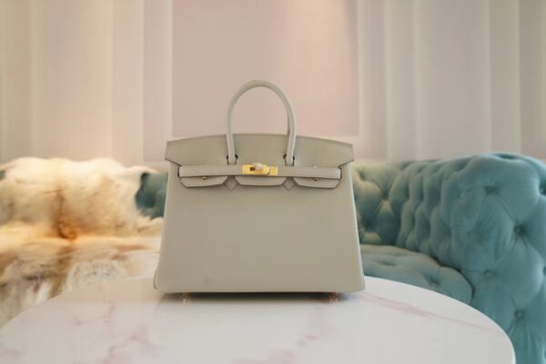 752003c1e5118f1 God Factory Bags Factory Hermes C80 Gris Pearl Togo Leather Birkin25CM Gold Hardware
