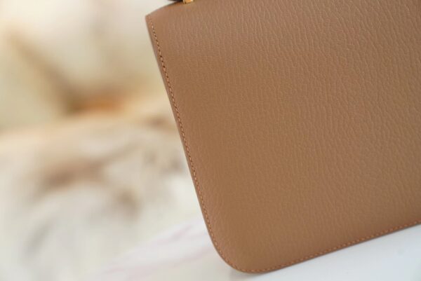 7656776d879451f Wholesale God Factory Bags Hermes Constance 19CM 2J Quebracho Chevre Leather Gold Hardware