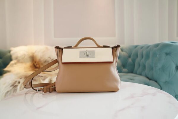 78c493e131afc19-1 God Factory Bags Factory Hermes Mini Kelly 24/24 0M Chai Three Colors Evercolor Leather