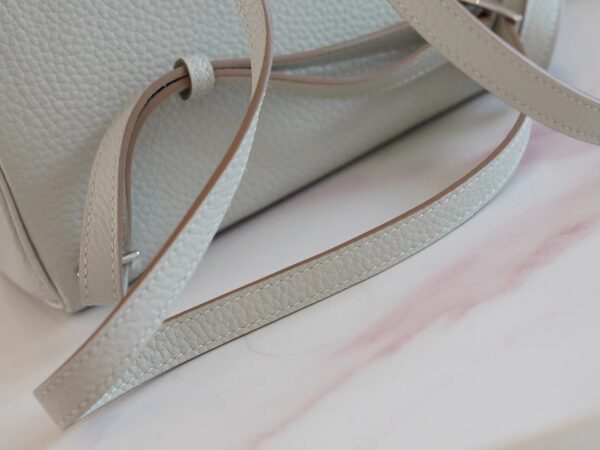 79ddbf1577907f2 Hong Kong Hermes Kelly Ado 22cm Clemence 80 Gris Pearl Silver Hardware