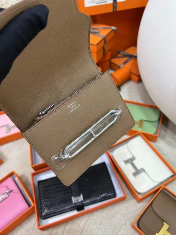 7a632d4eb75991d-jpg New Arrival Hermes Roulis Slim Wallet Chevre Leather 2J Quebracho Silver Hardware