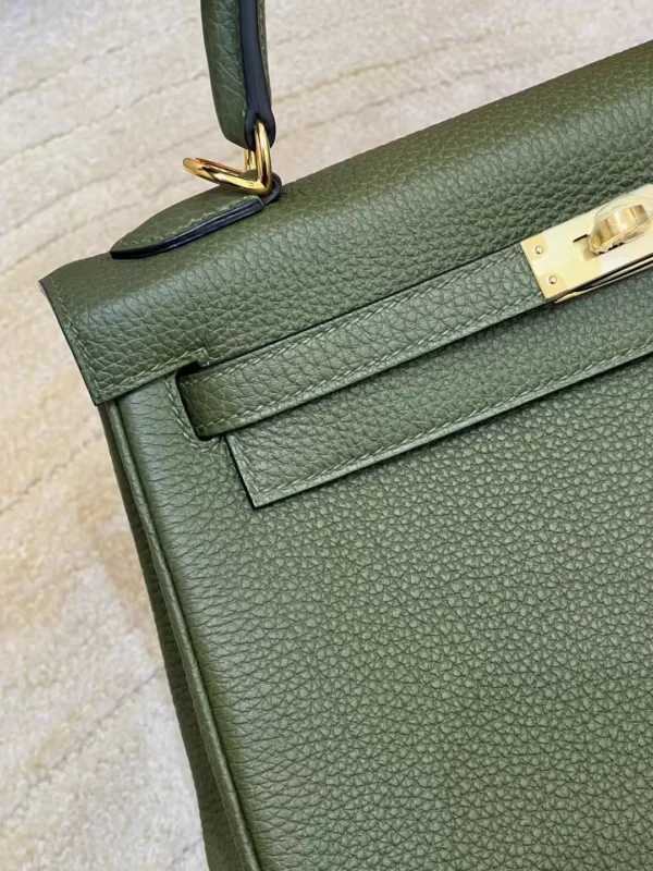 7c563bb60bd1fc9-jpg Hermes Shop Kelly 25CM C6 Vert De Gris Togo Leather Gold Hardware