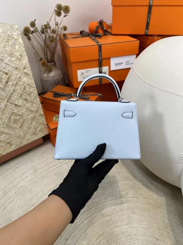 7cc6fc2802d076b-jpg Canada Toronto Hermes Mini Kelly 19CM Epsom Leather T0 Blue Brume Silver Hardware