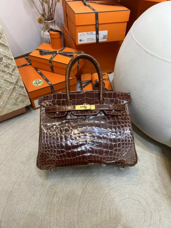 7d1d158945cd872-jpg Canada Ottawa Hermes Birkin 30CM 33 Miel Shiny Alligator Crocodile Gold Hardware