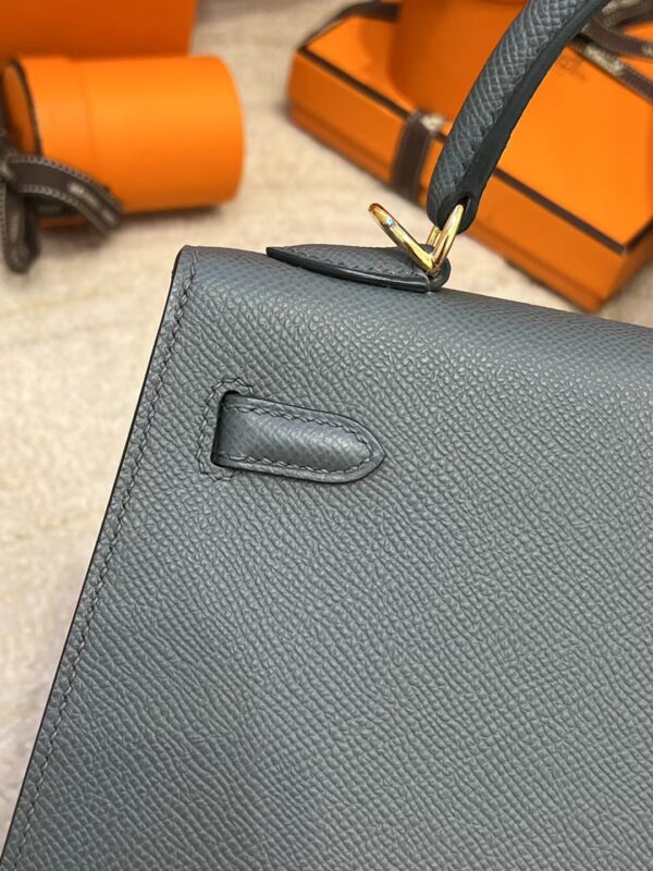 7dac31068a6e722 Australia Sydney Hermes Kelly Sellier 25 Epsom 63 Vert Amande Gold Hardware