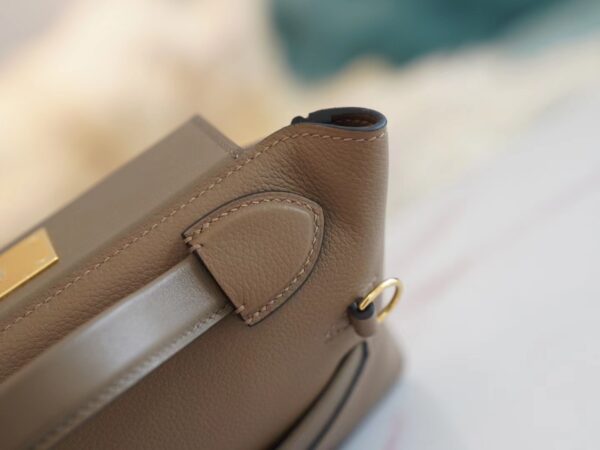 7e06c0af7bb922d God Factory Bags Factory Hermes D0 Beige De Weimer Evercolor Mini Kelly 2424 Gold Hardware