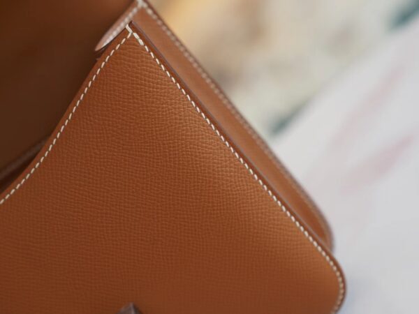7f66fd6102cfe75 God Factory Bags Hermes CK37 Gold Constance 24CM With Mirror Epsom Silver Hardware