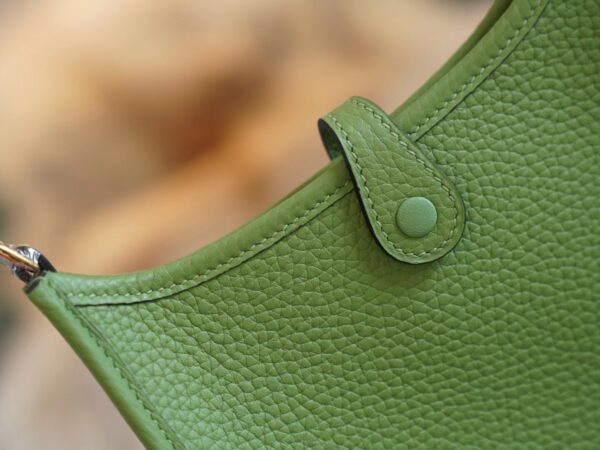 821bab2b6906be6 God Factory Bags Hermes Evelyne Mini 16CM 3I Criquet Clemence Leather Gold Hardware