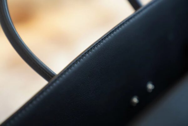 82d97d859805360 God Factory Bags Hermes Factory CK89 Black Birkin Shadow 30CM Swift Leather Silver Hardware
