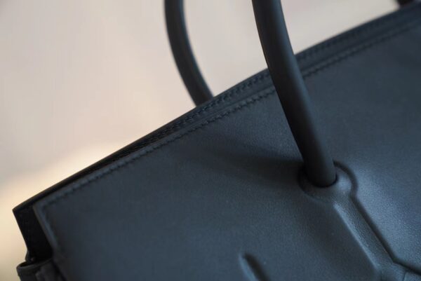 83d2fa47d6c55af God Factory Bags Hermes Factory CK89 Black Birkin Shadow 30CM Swift Leather Silver Hardware