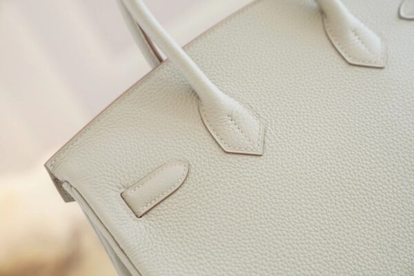 841e8dbc28f593f God Factory Bags Hermes Birkin Bag30CM C80 Gris Pearl Togo Leather Silver Hardware