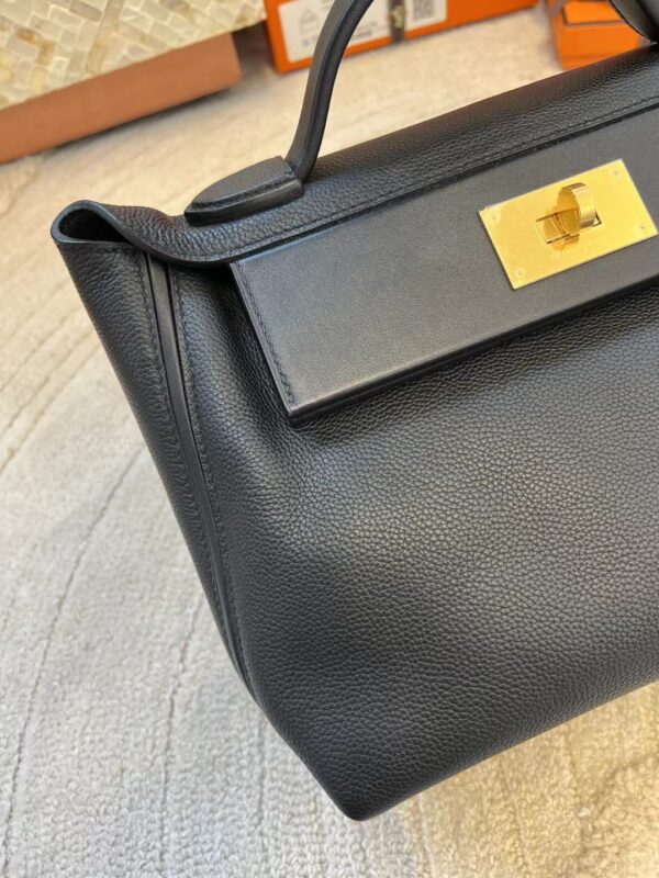 84ddf37fae909be Canada Ottawa Hermes Kelly 2424 29CM Togo 89 Noir Gold Hardware