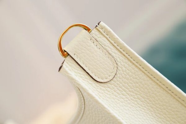 85f42ae4ad1e10f Hermes Handmade Boutique I2 Nata Clemence Leather Evelyne 29CM Gold Hardware