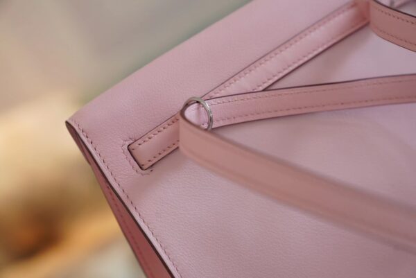 86e104caf7abda4 God Factory Bags Hermes Kelly Danse 22CM 3Q Rose Sakura Swift Leather Silver Hardware
