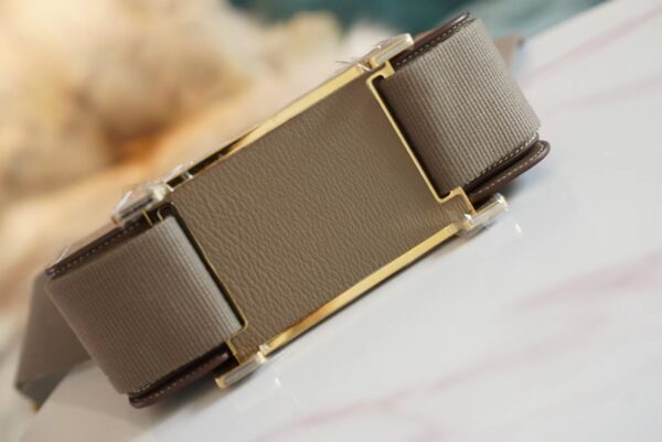 88a1ff390ed0097 God Factory Bags Hermes CK18 Etoupe Chevre Leather Geta 20CM Gold Hardware