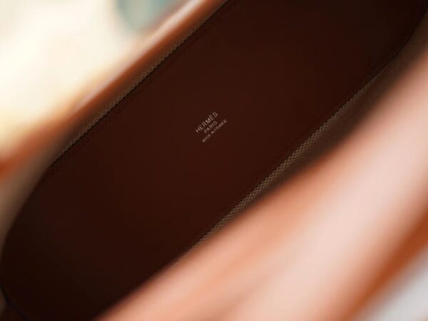 88e468582ef905f Lcmode Factory Hermes CK37 Gold H en Biais27 Canvas/Swift Leather Tote Bag