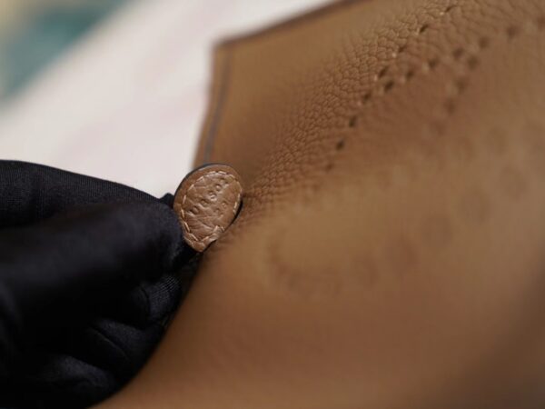 89438ee8ae17af3 Lcmode Factory Hermes D0 Berge De Weimer Evelyne Mini 16CM Clemence Leather