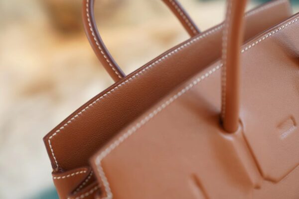 8a76152765508af Fashion God Factory Bags Factory Hermes Birkin25CM Shadow CK37 Gold Swift Leather