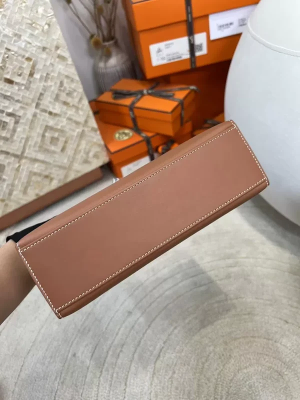 8b28796426c61b3-jpg Taiwan Hermes Swift 37 Gold Kelly Pochette 22CM Silver Hardware